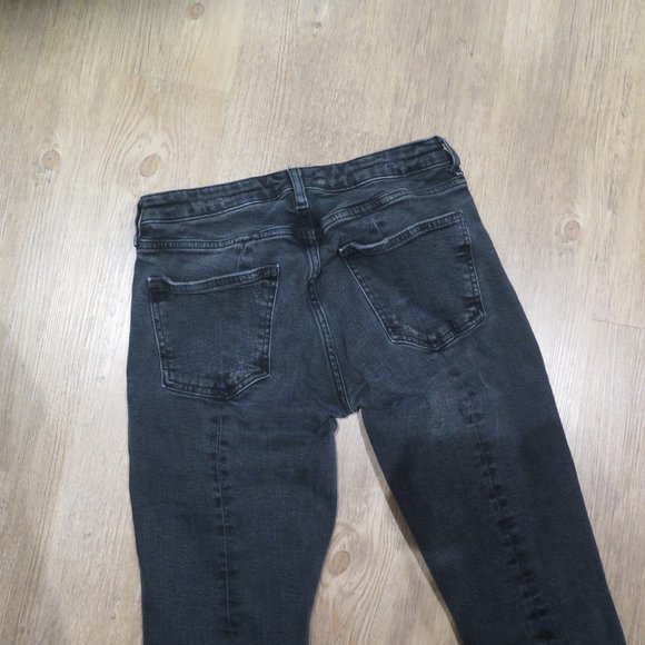 Zara Black Skinny Double Seamed Jeans Size 4 - Picture 10 of 14